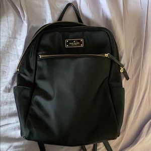 Kate Spade black mini book bag
